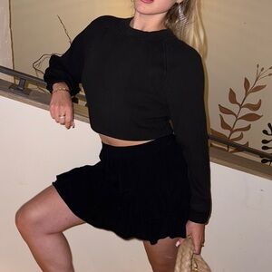 H&M sweater top & skirt set